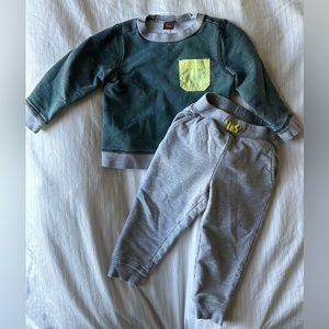 Tea Collection baby set, size 12-18 months